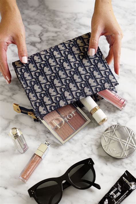 dior makeup nag|designer Dior makeup bag.